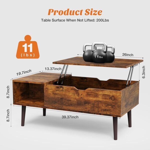 Functional Elegance: Sweetcrispy Lift Top Coffee Table Review Functional Elegance: Sweetcrispy Lift Top Coffee Table Review