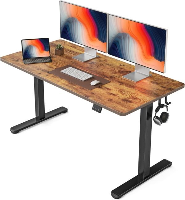 FEZIBO Electric Standing Desk 55x24 Review - Height Adjustable Insights FEZIBO Electric Standing Desk 55x24 Review - Height Adjustable Insights