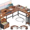 Furologee 66” L Shaped Desk with Power Outlet Review Furologee 66” L Shaped Desk with Power Outlet Review