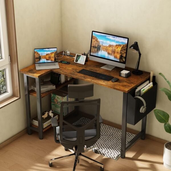 Lufeiya Small L Shaped Desk 40 Inch Review