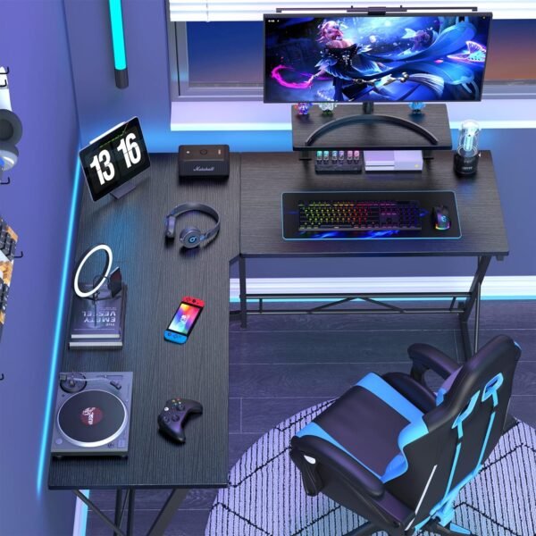 Mr IRONSTONE 51-Inch L Shaped Gaming Desk Review and Features Mr IRONSTONE 51-Inch L Shaped Gaming Desk Review and Features