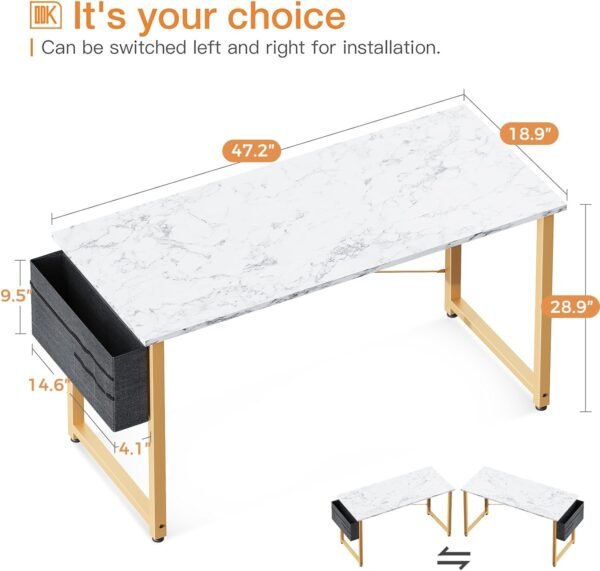 ODK XSD-XFZ Computer Desk Review - Stylish and Functional Workspace