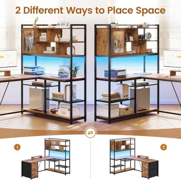 SEDETA L Shaped Computer Desk B0D1G48LMX detailed review