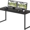 SHW Home Office 48-Inch Computer Desk, Black SHW Home Office 48-Inch Computer Desk, Black
