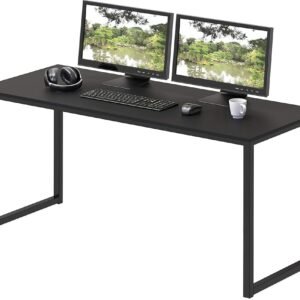 SHW Home Office 48-Inch Computer Desk, Black
