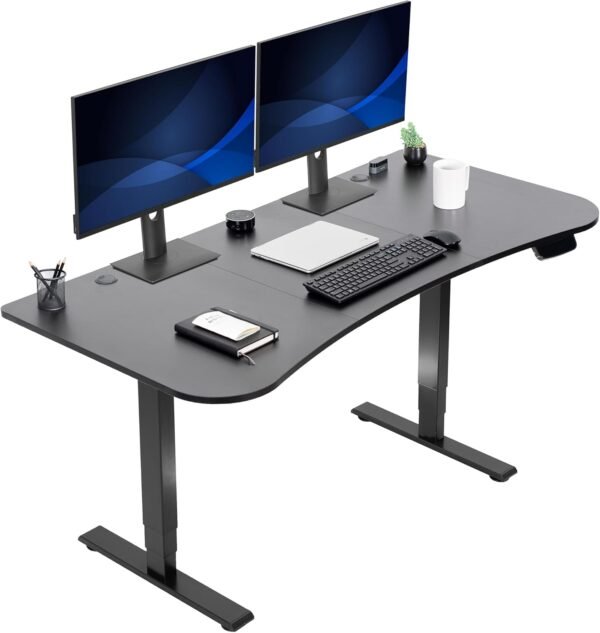 VIVO DESK-KIT-2E1B Review: Electric Adjustable Standing Workstation Insights VIVO DESK-KIT-2E1B Review: Electric Adjustable Standing Workstation Insights
