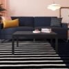 DHP Parsons Modern Coffee Table, Black Wood Grain Black DHP Parsons Modern Coffee Table, Black Wood Grain Black