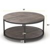 NSdirect Model 1 Round Coffee Table Review – Stylish and Functional Design NSdirect Model 1 Round Coffee Table Review – Stylish and Functional Design