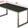 SHW OD-006-1 Artwork 55-Inch Large Computer Desk Review for Buyers SHW OD-006-1 Artwork 55-Inch Large Computer Desk Review for Buyers