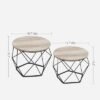 VASAGLE ULET040B02 Small Coffee Table Set Review - Modern Design Insights