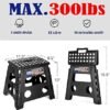 ACKO Folding Step Stool Review Heavy Duty Plastic Foldable Step Stool for Adults and Kids ACKO Folding Step Stool Review Heavy Duty Plastic Foldable Step Stool for Adults and Kids