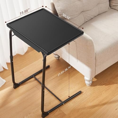 Adjustable TV Tray Table HUANUO Review Practical Folding Design with Height and Tilt Adjustments Adjustable TV Tray Table HUANUO Review Practical Folding Design with Height and Tilt Adjustments