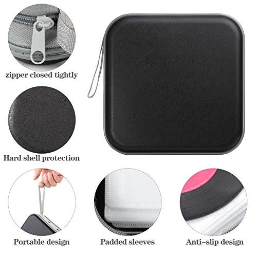 alavisxf xx CD Case Review Large Capacity Portable DVD Storage Zipper Bag alavisxf xx CD Case Review Large Capacity Portable DVD Storage Zipper Bag