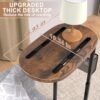 alentar Couch Arm Table Review Adjustable Height TV Tray with Storage Baskets DSTP-1 alentar Couch Arm Table Review Adjustable Height TV Tray with Storage Baskets DSTP-1