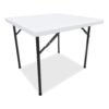 Alera ALEPT36SW 36 in. x 36 in. x 29.25 in. Square Plastic Folding Table - White Alera ALEPT36SW 36 in. x 36 in. x 29.25 in. Square Plastic Folding Table - White