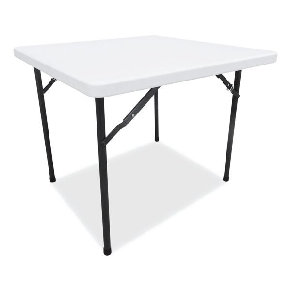 Alera ALEPT36SW 36 in. x 36 in. x 29.25 in. Square Plastic Folding Table - White Alera ALEPT36SW 36 in. x 36 in. x 29.25 in. Square Plastic Folding Table - White