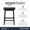 Amazon Basics 24 Inch Counter Stool Review Durable Solid Wood Kitchen Barstool Set Amazon Basics 24 Inch Counter Stool Review Durable Solid Wood Kitchen Barstool Set