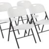 Amazon Basics Foldable Portable Comfortable Sturdy Folding Plastic Chair, 350-Pound Capacity, White, 4-Pack Amazon Basics Foldable Portable Comfortable Sturdy Folding Plastic Chair, 350-Pound Capacity, White, 4-Pack