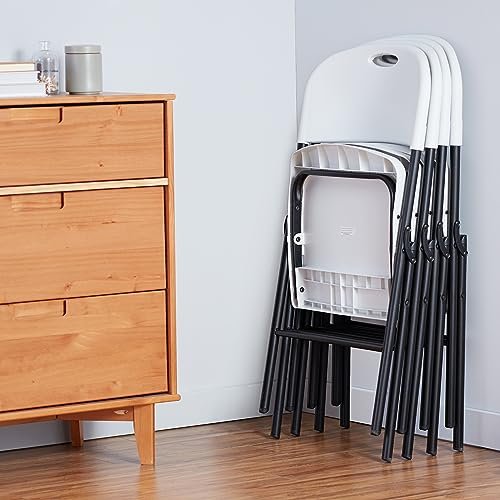 Amazon Basics Folding Chairs Review Sturdy Comfortable Portable 4-Pack for Office Amazon Basics Folding Chairs Review Sturdy Comfortable Portable 4-Pack for Office