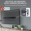Antimbee Studless Drywall TV Mount Review Fits 13 to 55 Inch TVs Securely