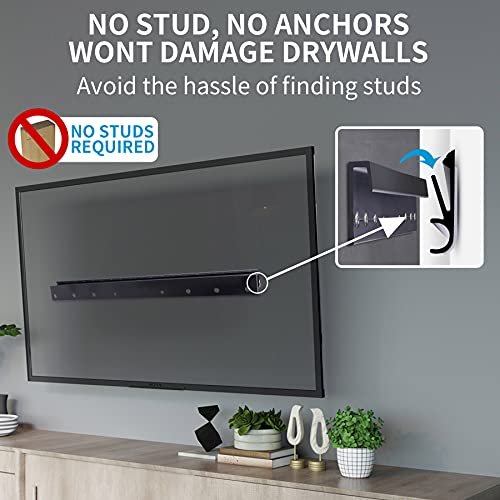 Antimbee Studless Drywall TV Mount Review Fits 13 to 55 Inch TVs Securely
