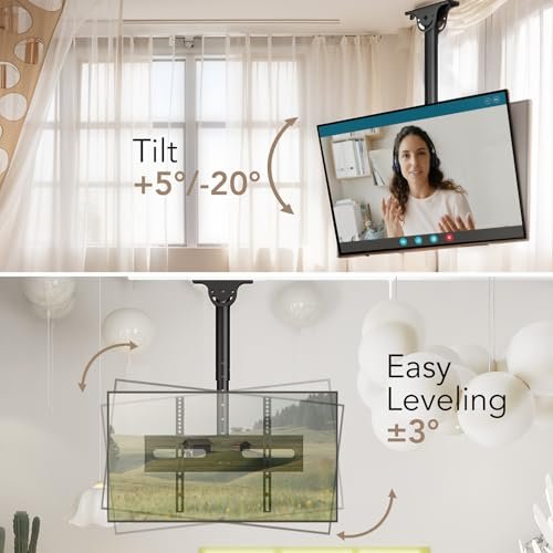 AX WABER TV Ceiling Mount Review Adjustable Bracket for 26 to 65 Inch Displays AX WABER TV Ceiling Mount Review Adjustable Bracket for 26 to 65 Inch Displays