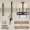 AX WABER TV Ceiling Mount Review Adjustable Bracket for 26 to 65 Inch Displays AX WABER TV Ceiling Mount Review Adjustable Bracket for 26 to 65 Inch Displays