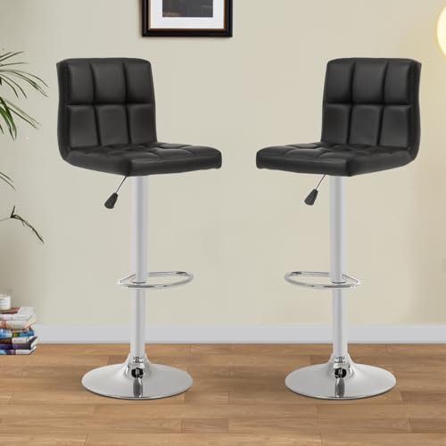 BestOffice Adjustable Swivel Bar Stools Review Perfect for Kitchen and Home Bars