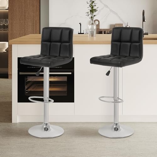 BestOffice Adjustable Swivel Bar Stools Review Perfect for Kitchen and Home Bars