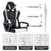 BestOffice High-Back Gaming Chair Review Ergonomic Comfort and Adjustable Support