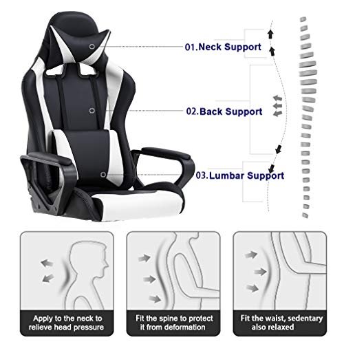 BestOffice High-Back Gaming Chair Review Ergonomic Comfort and Adjustable Support