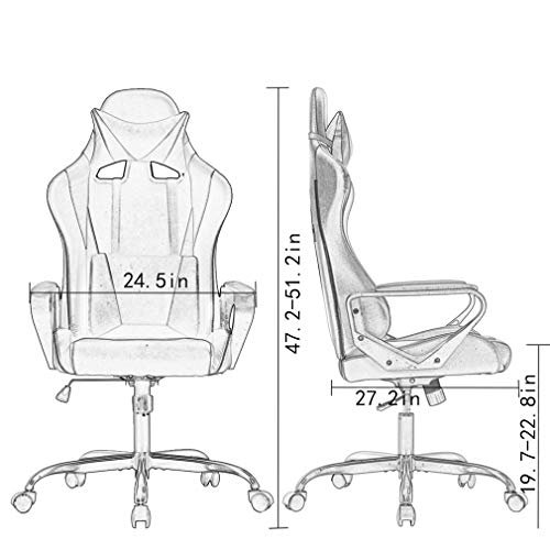 BestOffice High-Back Gaming Chair Review Ergonomic Comfort and Adjustable Support