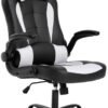 BestOffice PC Gaming Chair Ergonomic Office Chair Desk Chair with Lumbar Support Flip Up Arms Headrest PU Leather Executive High Back Computer Chair for Adults Women Men (White) BestOffice PC Gaming Chair Ergonomic Office Chair Desk Chair with Lumbar Support Flip Up Arms Headrest PU Leather Executive High Back Computer Chair for Adults Women Men (White)
