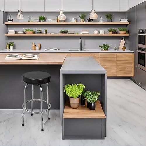 BIG RED Torin Swivel Bar Stool Review Padded Comfort and Durable Chrome Legs