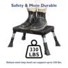 BONTEC Folding Step Stool Review 3-Level Adjustable Portable Heavy Duty Ladder BONTEC Folding Step Stool Review 3-Level Adjustable Portable Heavy Duty Ladder