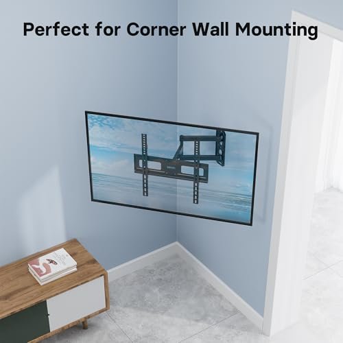 BONTEC Full Motion TV Wall Mount Review Best Swivel Tilt Bracket for 26 to 60 Inch TVs