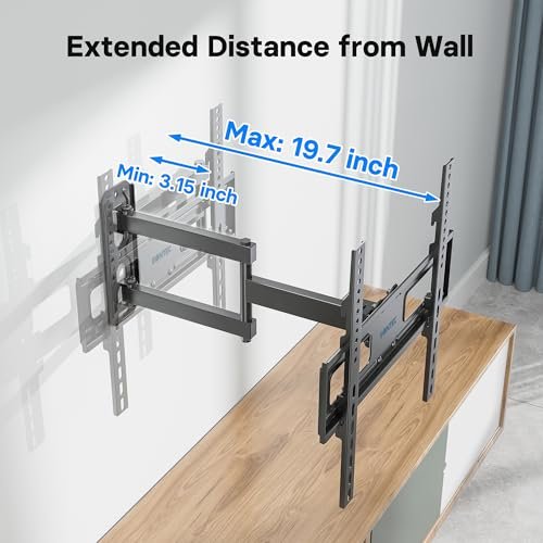 BONTEC Full Motion TV Wall Mount Review Best Swivel Tilt Bracket for 26 to 60 Inch TVs