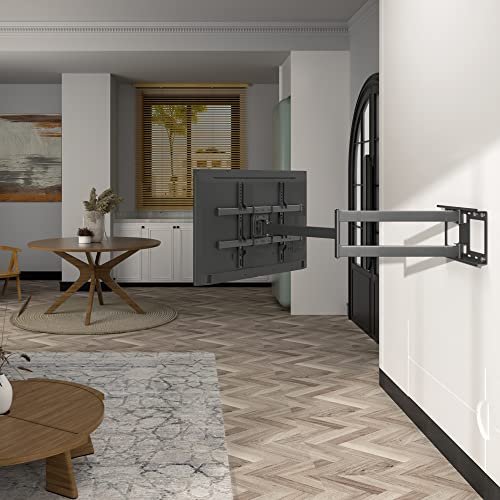 BONTEC Full Motion TV Wall Mount Review for 32-75 Inch TVs with Long Arm
