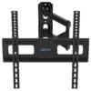 BONTEC Full Motion TV Wall Mount Swivel Tilt Extension for 26-60 Inch LED LCD Flat & Curved TVs, Corner Wall Mount TV Bracket Capability with 88lbs, Max. VESA 400x400mm