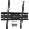 BONTEC Low Profile Tilt TV Wall Mount for 23-60 inch LCD LED OLED TVs, Ultra Slim TV Wall Bracket Loading Capacity 99LBS, Max.VESA 400x400mm, Fits 16" Studs BONTEC Low Profile Tilt TV Wall Mount for 23-60 inch LCD LED OLED TVs, Ultra Slim TV Wall Bracket Loading Capacity 99LBS, Max.VESA 400x400mm, Fits 16" Studs