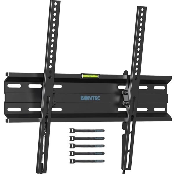 BONTEC Low Profile Tilt TV Wall Mount for 23-60 inch LCD LED OLED TVs, Ultra Slim TV Wall Bracket Loading Capacity 99LBS, Max.VESA 400x400mm, Fits 16" Studs BONTEC Low Profile Tilt TV Wall Mount for 23-60 inch LCD LED OLED TVs, Ultra Slim TV Wall Bracket Loading Capacity 99LBS, Max.VESA 400x400mm, Fits 16" Studs