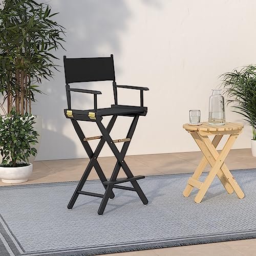 Casual Home Directors Chair Review Portable Solid Wood Foldable Black Frame Seat Casual Home Directors Chair Review Portable Solid Wood Foldable Black Frame Seat