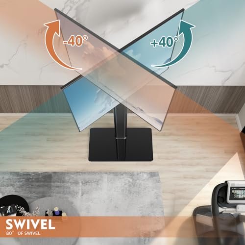 Comprehensive Review of Hemudu Floor TV Stand HT1002B Best for 27 to 65 Inch TVs