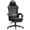 Dowinx Gaming Chair with Pocket Spring Cushion, Ergonomic Computer Chair with Massage Lumbar and Footrest for Adults, High Back Game Chair Leather for Office Gaming 300LBS,... Dowinx Gaming Chair with Pocket Spring Cushion, Ergonomic Computer Chair with Massage Lumbar and Footrest for Adults, High Back Game Chair Leather for Office Gaming 300LBS,...