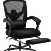 DUMOS Home Office Desk Chair with Footrest, High-Back Mesh Rolling Swivel Reclining Chairs with Wheels, Comfortable Headrest, Lumbar Support, Comfy Arms for Home, Office,... DUMOS Home Office Desk Chair with Footrest, High-Back Mesh Rolling Swivel Reclining Chairs with Wheels, Comfortable Headrest, Lumbar Support, Comfy Arms for Home, Office,...
