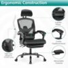 DUMOS Home Office Desk Chair with Footrest Review Comfortable Ergonomic Gaming Seat DUMOS Home Office Desk Chair with Footrest Review Comfortable Ergonomic Gaming Seat