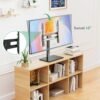 DUMOS Universal TV Stand Review Adjustable Mount for 26-55 Inch TVs with Cable Management