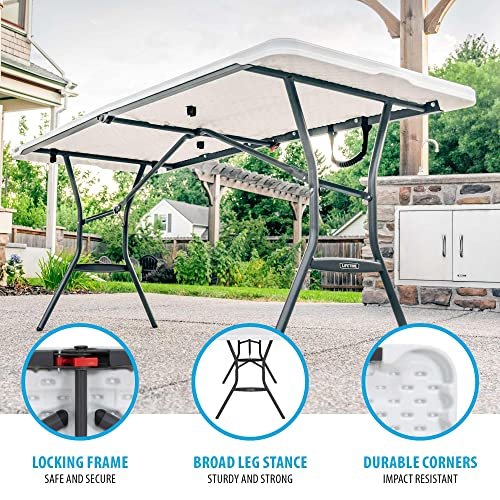 Durable Folding Tables Lifetime 6-Foot Fold In Half Table Review for Outdoor Use Durable Folding Tables Lifetime 6-Foot Fold In Half Table Review for Outdoor Use