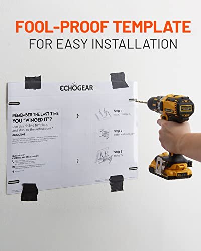 ECHOGEAR Full Motion TV Wall Mount Review Best for 42 to 82 Inch Screens