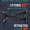 ECHOGEAR MaxMotion TV Wall Mount Review Best Full Motion Mount for Large TVs